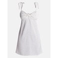 thumbnail image 5 of No Boundaries Knot Front Slip Mini Dress, Women’s XXS-XXL, 5 of 5