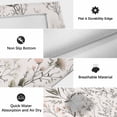 thumbnail image 6 of Spring Floral Outdoor Rug for Patio/Deck/Porch, Non-Slip Large Area Rug 3 x 5 Ft, Vintage Botanical Watercolor Elegant Indoor Outdoor Rugs Washable Area Rugs, Reversible Camping Rug Carpet Runner, 6 of 8
