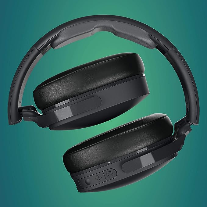 Skullcandy Hesh ANC Noise Canceling on-Ear Wireless Headphones, True Black - image 3 of 10