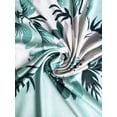 thumbnail image 5 of Womens Green Two-Piece Set: Half-Sleeve Jacket & Floral Print Midi Dress, 5 of 5