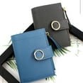 thumbnail image 6 of Women Change Purse Small Wallet Short Purse PU Coin Purse with Card Slot, 6 of 20