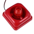 thumbnail image 2 of Sirena De La Alarma, Luces Que Destellan Rojas Ultra Ruidosas Industriales del Estroboscópico del Fuego De La Alarma De La Luz Sana 115DB, 2 of 14
