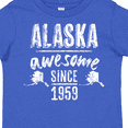 thumbnail image 4 of Inktastic Alaska Awesome Since 1959 Boys or Girls Toddler T-Shirt, 4 of 5