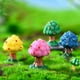 thumbnail image 4 of Toystoory Adorno en miniatura de árbol DIY, decoración de aplicación amplia multifuncional, decoración del hogar, paisajismo, hogar, Navidad Artesanía Amarillo Pequeño Toystoory HA077450-02, 4 of 6