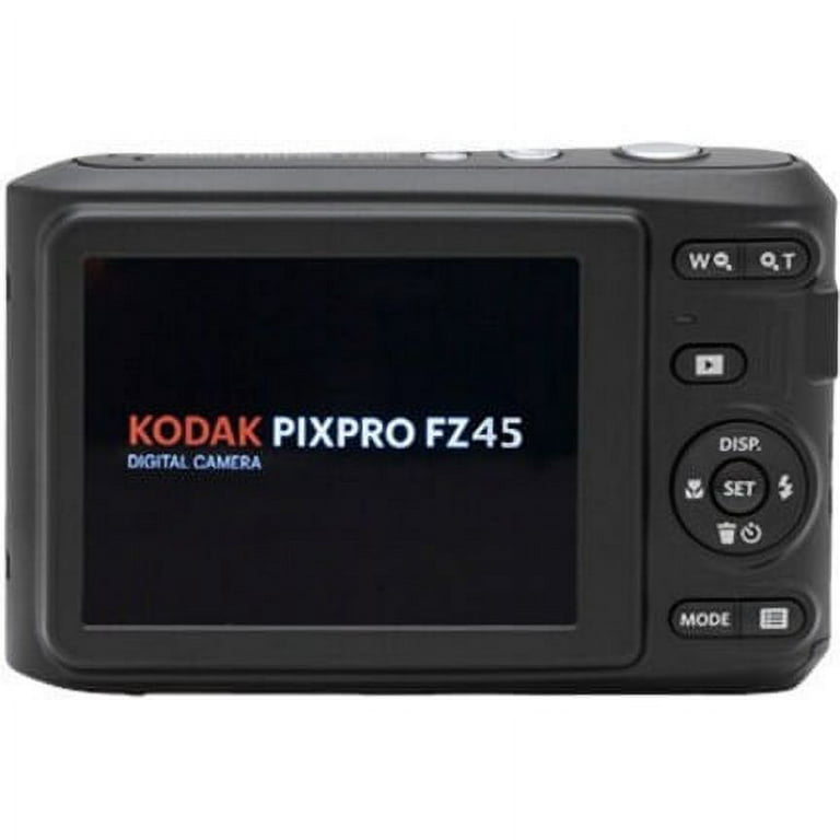 KODAK PIXPRO FZ45-WH 16MP Digital Camera 4X Optical Zoom 27mm Wide Angle  1080P Full HD Video 2.7 LCD Vlogging Camera (White)