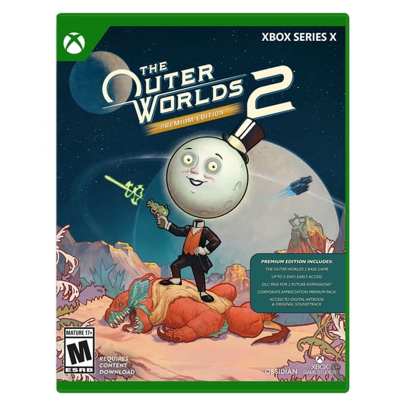 The Outer Worlds 2 – Premium Edition – Xbox Series X [Disc   Code in Box]