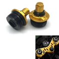 thumbnail image 5 of Tapa de tornillo delantero Yashi Para YZF R15 V3 color plateado, 5 of 5