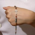 thumbnail image 6 of Cross bracelets make excellent Christian gifts for women, Easter gifts, unique gifts for women, birthday gifts, Christmas gifts, and gifts for adults., 6 of 6