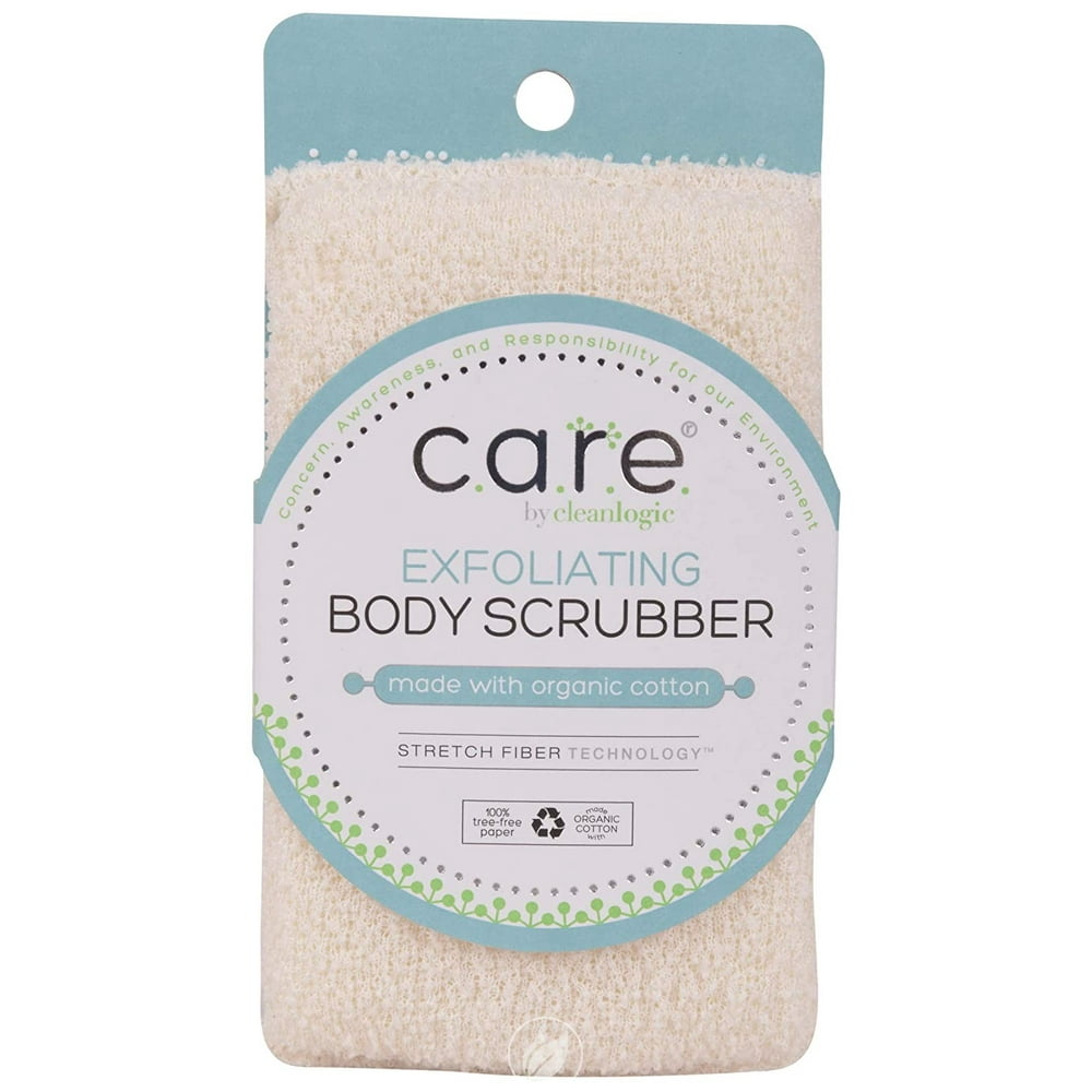 Cleanlogic Exfoliating Body Scrubber, 1 Count, Pack of 2