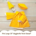 thumbnail image 3 of Gaggleville Raincoat Goose Outfit, Fits Large 23" H Statue, by Fox Valley Traders, 3 of 9