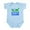 Sky Blue, variant on CafePress - I'm The LITTLE Cousin! Dinosa Infant Bodysuit - Baby Light Bodysuit, Size Newborn - 24 Months