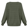 thumbnail image 6 of CHGBMOK Women's Long Sleeve Knit Sweaters Crew Neck Tunic Tops Fall Casual Pullover Balloon Sleeve Blouses, 6 of 8