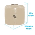 thumbnail image 2 of Tinaco Bicapa IUSA, 2500 L beige, 2 of 2