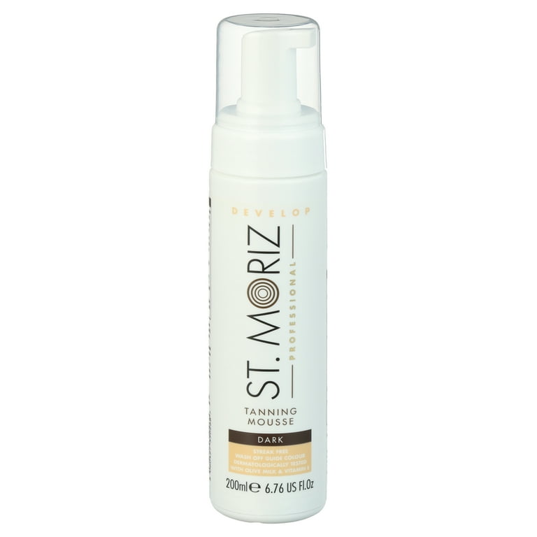 St. Moriz Professional Tanning Mousse Dark, 6.76 fl oz - Walmart.com