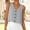 01 Gray, variant on Tops for Women Trendy Crew Neck Crop Vest Tank Tops Summer Sleeveless Button Down Spaghetti Strap Cami Shirts