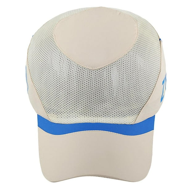 Gorra de beisbol Malla De Secado Rápido Deporte Sombreros Para El Sol Mujeres Hombres Corriendo Gorra De Béisbol Beige Beige Magideal Gorra de beisbol