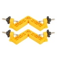 thumbnail image 2 of Abrazaderas de ángulo recto, 2 piezas Abrazadera de fijación para carpintería con posicionamiento de 90 grados Abrazaderas de ángulo de grado Solución innovadora, 2 of 8