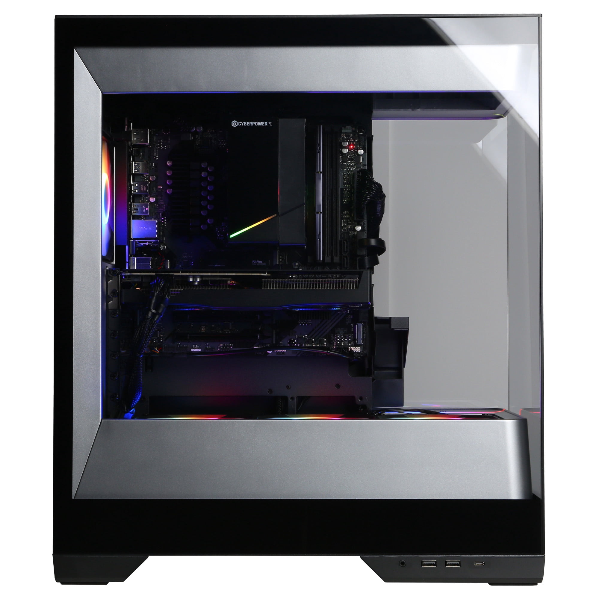 CyberPowerPC Gamer Master Gaming PC, AMD Ryzen 5 5500, AMD Radeon RX 6500 XT 4GB, 16GB DDR4, 1TB SSD, GMAI6300CPG