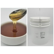 60lb Raw Honey - Pure and strained - 60 lb Honey Pail - 5 gallon bucket - Wholesale Bulk. Baker's. Industry. Light Amber 60 pound Multifloral Honey
