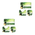 thumbnail image 1 of Juego de alfombrillas de baño impermeables Toystoory verde Moderno y multifuncional J191004-B006 50cmx80cm 2Conjunto, 1 of 6