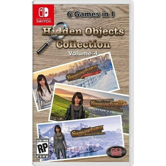 Hidden Objects CollectIon Volume 4 for Nintendo Switch [New Video Game]
