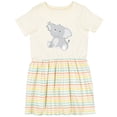 thumbnail image 3 of Inktastic Elephant Girls Toddler Dress, 3 of 5
