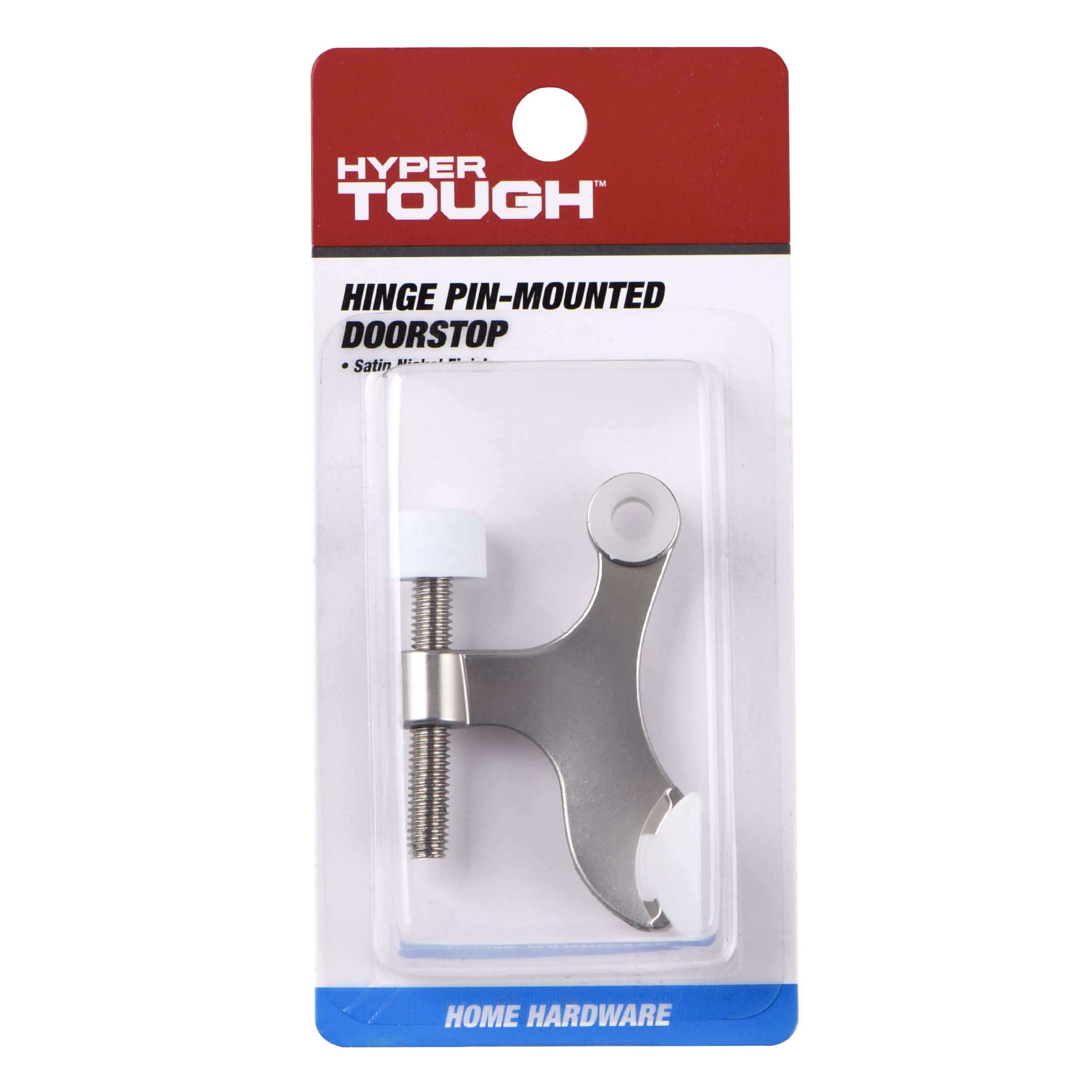 (3 pack) Hyper Tough Satin Nickel Hinge Pin Door Stop