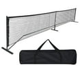 thumbnail image 4 of Red de Pickleball portátil de fácil instalación, marco de metal resistente de 22 pies, con bolsa de almacenamiento, red de malla para interiores y, 4 of 8