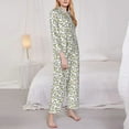 thumbnail image 2 of Bingfone Womens Pajama Sets Ducky Print,Long Sleeve Loungewear Pajamas Set-Large, 2 of 8