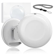 Smart Wearable Translator Device with 133-Language AI Voice Translation, Bluetooth Speaker for Travel & Work, Rechargeable Clip-on, Language Learning Companion