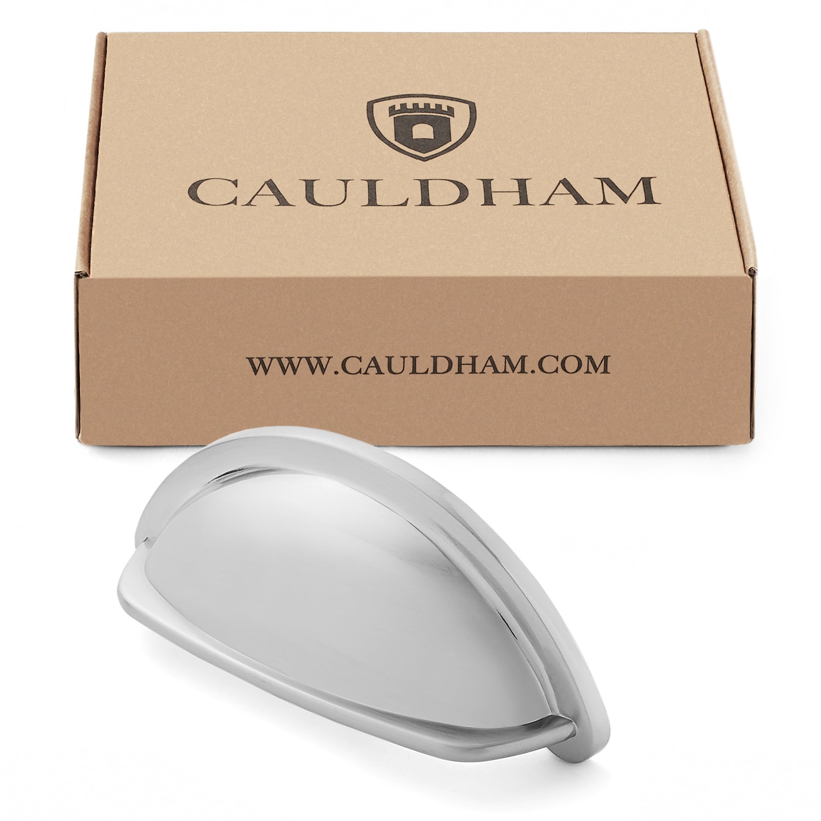 Cauldham Heavy Weight Bin Cup Drawer Pulls 3 Hole Centers