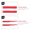 thumbnail image 2 of IFANLANDOR 2 Rolls Sweat Absorbent Racket Grip Tapes Red for Baseball, 2 of 8
