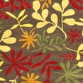 thumbnail image 3 of SAFAVIEH Soho Olympia Floral Wool Runner Rug, Brown/Multi, 2'6" x 12', 3 of 4