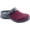 Burgundy Wavy Stretch, variant on Women's Savannah Clog
