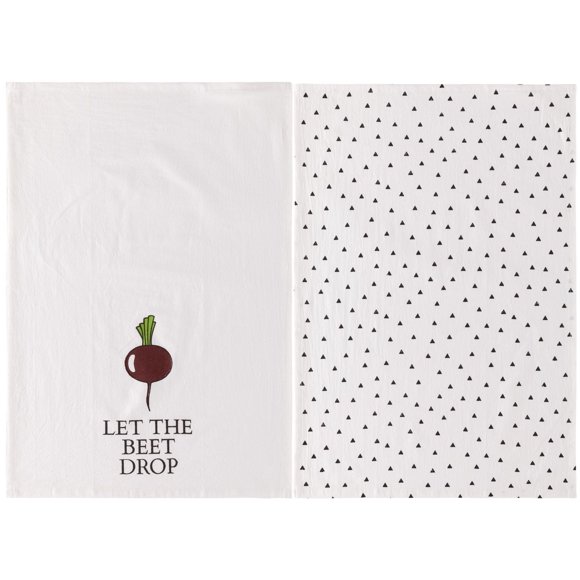 4-pack towels BEET