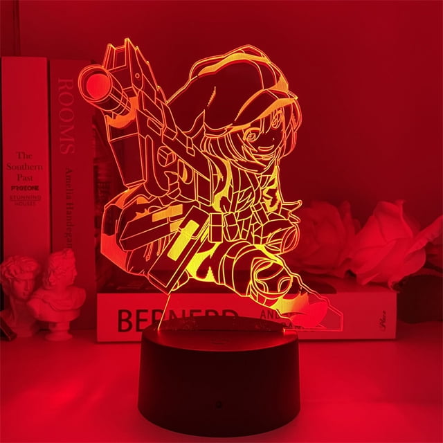 Night Light 3D LED que cambia de color Sword Art Online