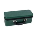 thumbnail image 2 of Bunblic Bangle Box PU Leather Portable Handle Shows Fashionable Bracelet Storage Box Green, 2 of 8