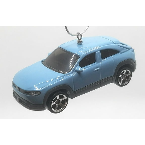 Christmas Ornament for 2021 Mazda MX-30 Blue Grey