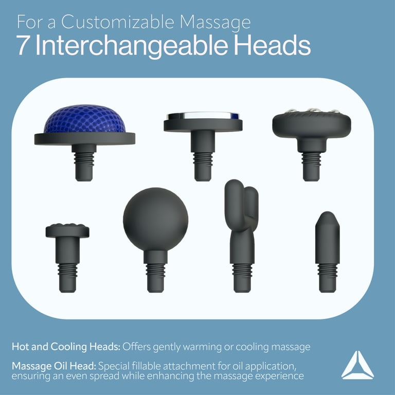 Hot & Cold Percussion Massager, 6 Speeds photo 4