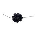 thumbnail image 3 of Esquirla Collier Ras du Cou Fleur Charmant pour Mariée Fête Halloween Noir, 3 of 8