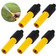 thumbnail image 1 of 5X High Pressure Hose Nozzle TPR Soft Grip Coating Adjust Water Irrigation Tool, 1 of 8