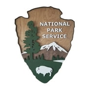 Everpert Antique Park Signs National Park Service Arrowhead Wall Hanging Ornaments