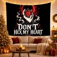 thumbnail image 3 of Don'T Hex Heart with Vertical Pale Elegant Hands, Spooky Gothic for Gothic Decor Fans, Dark Art Decor, Halloween Gift, Tapestry Wall Hanging for Bedroom and Dorm, 3 of 7