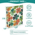 thumbnail image 3 of FORMRS 3 Ring Binder 1.5 inch with Pockets Set of 2 Clip Board 200 Sheets Capacity, White Clover Pattern, 3 of 8