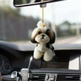 thumbnail image 1 of Car Rearview Mirror Pendant Decoration | 2D Flat Acrylic Design | Cute Hand-Made Ornament | Multicolor | Versatile Use for Cars, Homes, Offices | Great Gift Idea | Qty: 1, 1 of 6