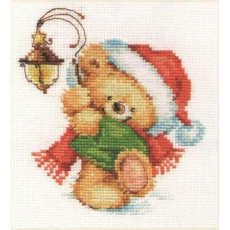 UPC: 4610009342153 | Towards the miracle 0-122 Counted Cross-Stitch kit by Alisa Christmas theme