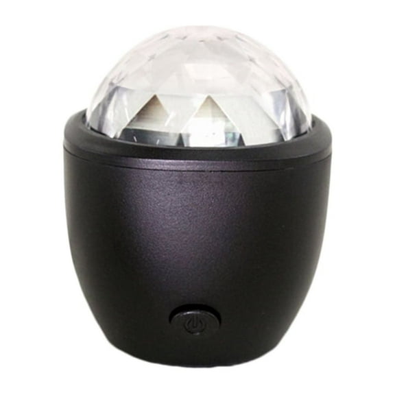 unbranded LED Party Atmosphere Light Stage Disco DJ Small Ball Light Control Light(Black)