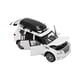 thumbnail image 3 of M Buder Vehículo Modelo SUV a Escala 1/32 Coche de Metal Fundido con Funciones de Luz y Sonido Tracción Trasera Juguete Infantil Color Blanco (16.7 cm / 6.6 in) Edición de Coleccionista, 3 of 9
