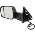 thumbnail image 2 of MIRROR Compatible For 2012-2013 Ram 1500 Left Driver Towing Heated Power Glass In-housing Signal Light Textured Black, 2 of 5