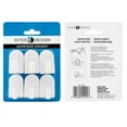 thumbnail image 3 of iDesign Soap Savers Mini White Plastic Adhesive Hook (6-Pack) 14101, 3 of 3